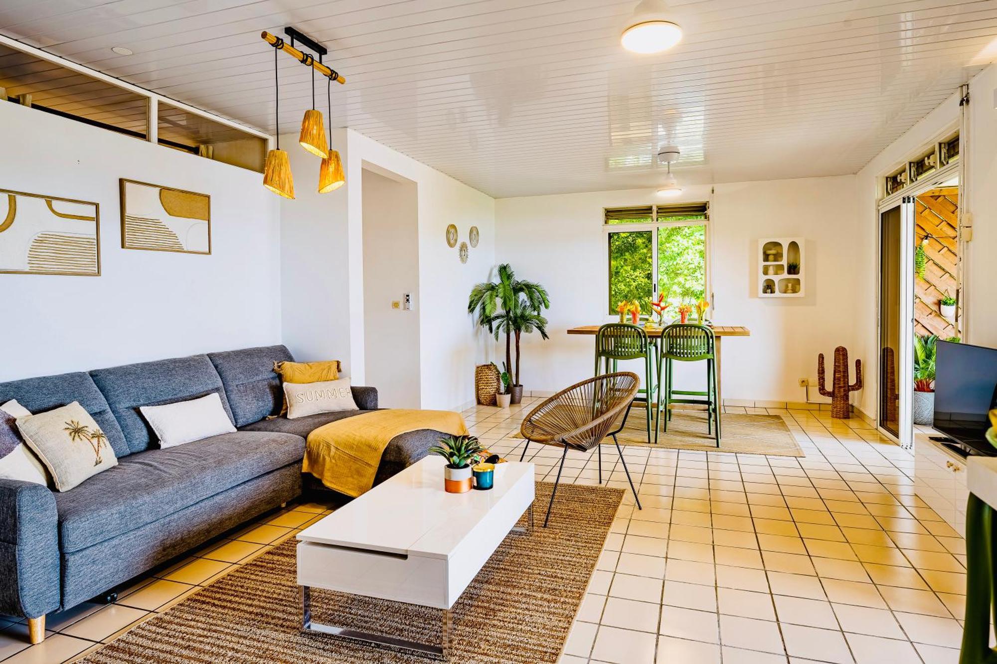 Maison Yole Bleue - Vue Sur Les Trois Ilets Eksteriør bilde